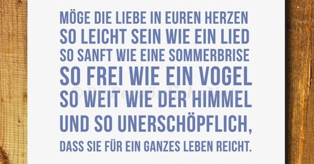 Segenssprüche Zur Hochzeit
 Die Persnliche Note Irischer Segenswunsch fr Kommunion und