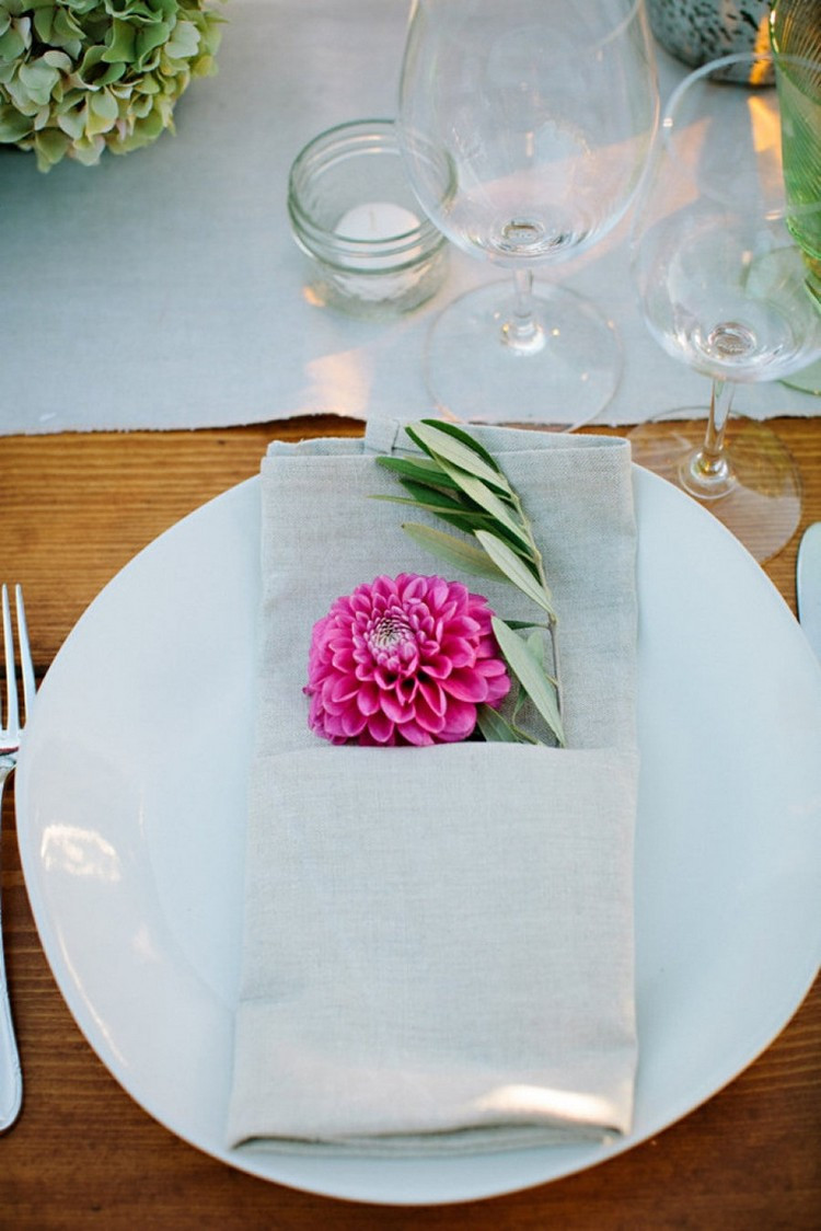 Servietten Falten Hochzeit
 Servietten falten zur Hochzeit 30 zauberhafte Ideen