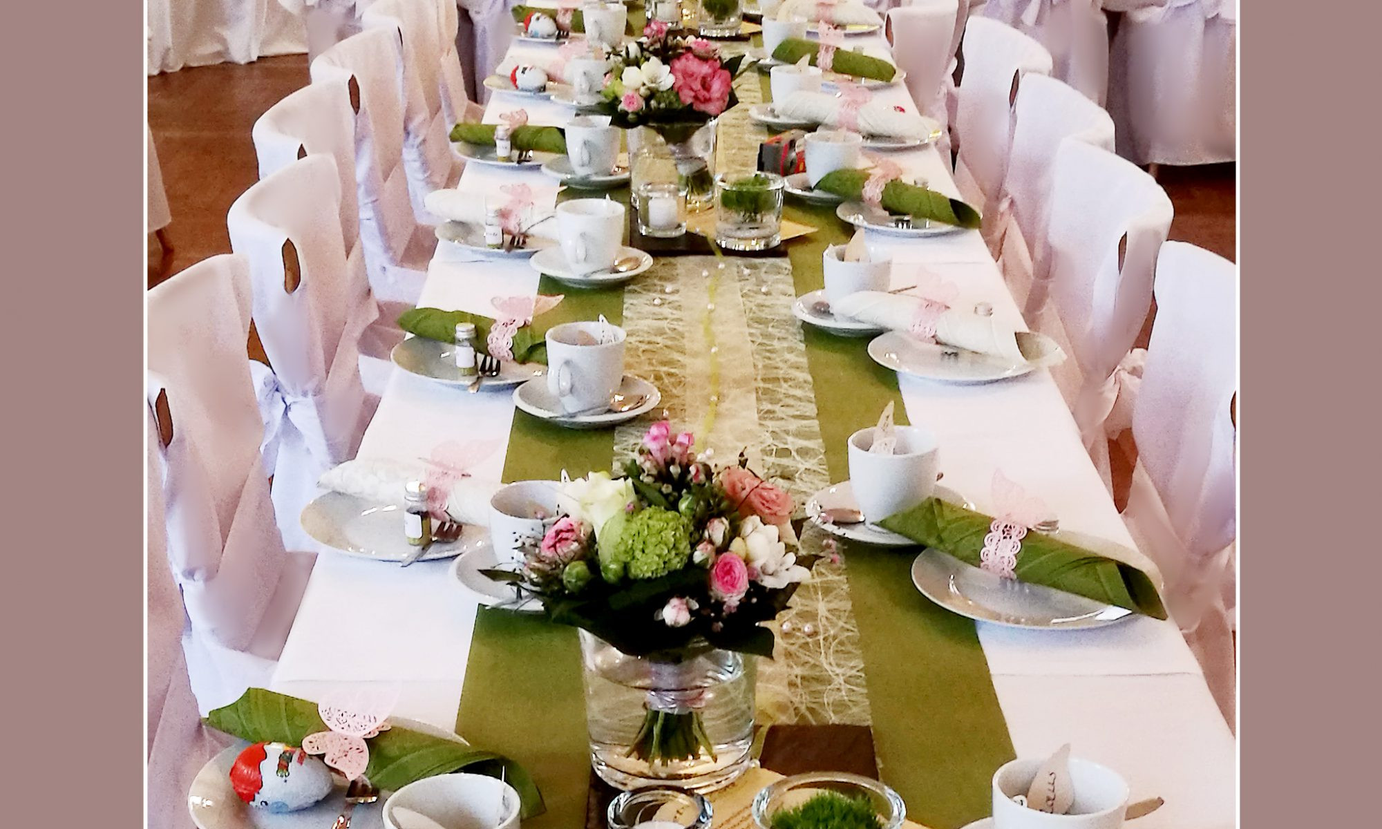 Servietten Falten Hochzeit
 Servietten – Hochzeit Geburtstag Taufe Kommunion und