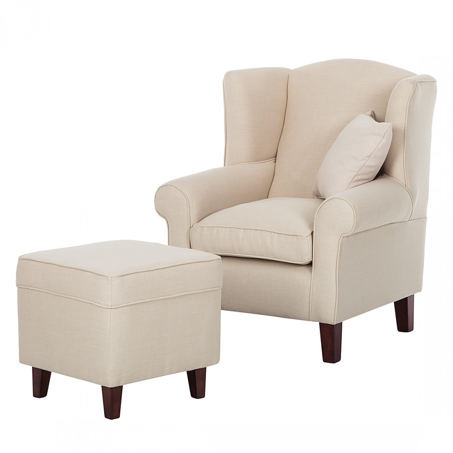 Sessel Beige
 Sessel Colmar Webstoff Beige