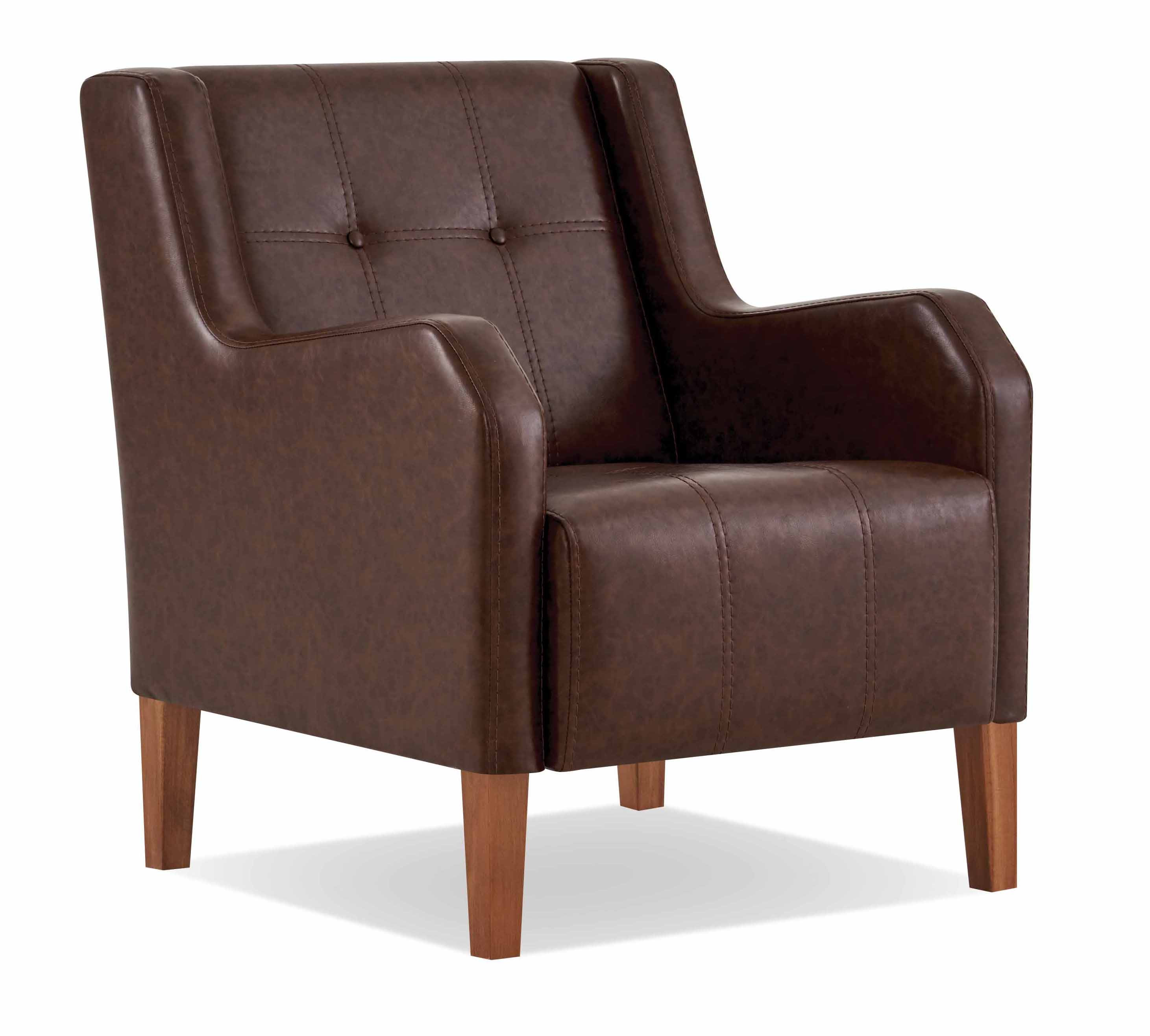 Sessel Braun
 WAZUR Lounge Sessel Braun