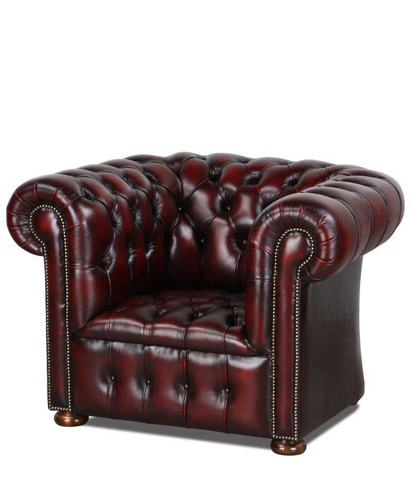 Sessel Englisch
 Echte englische Chesterfield Sessel und Ohrensessel