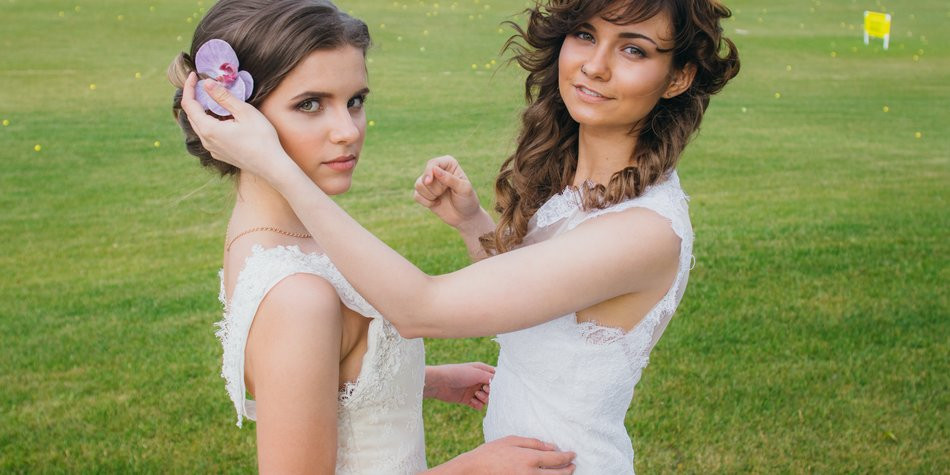 Sex Hochzeit
 Die 10 schönsten Braut Outfits für Lesben