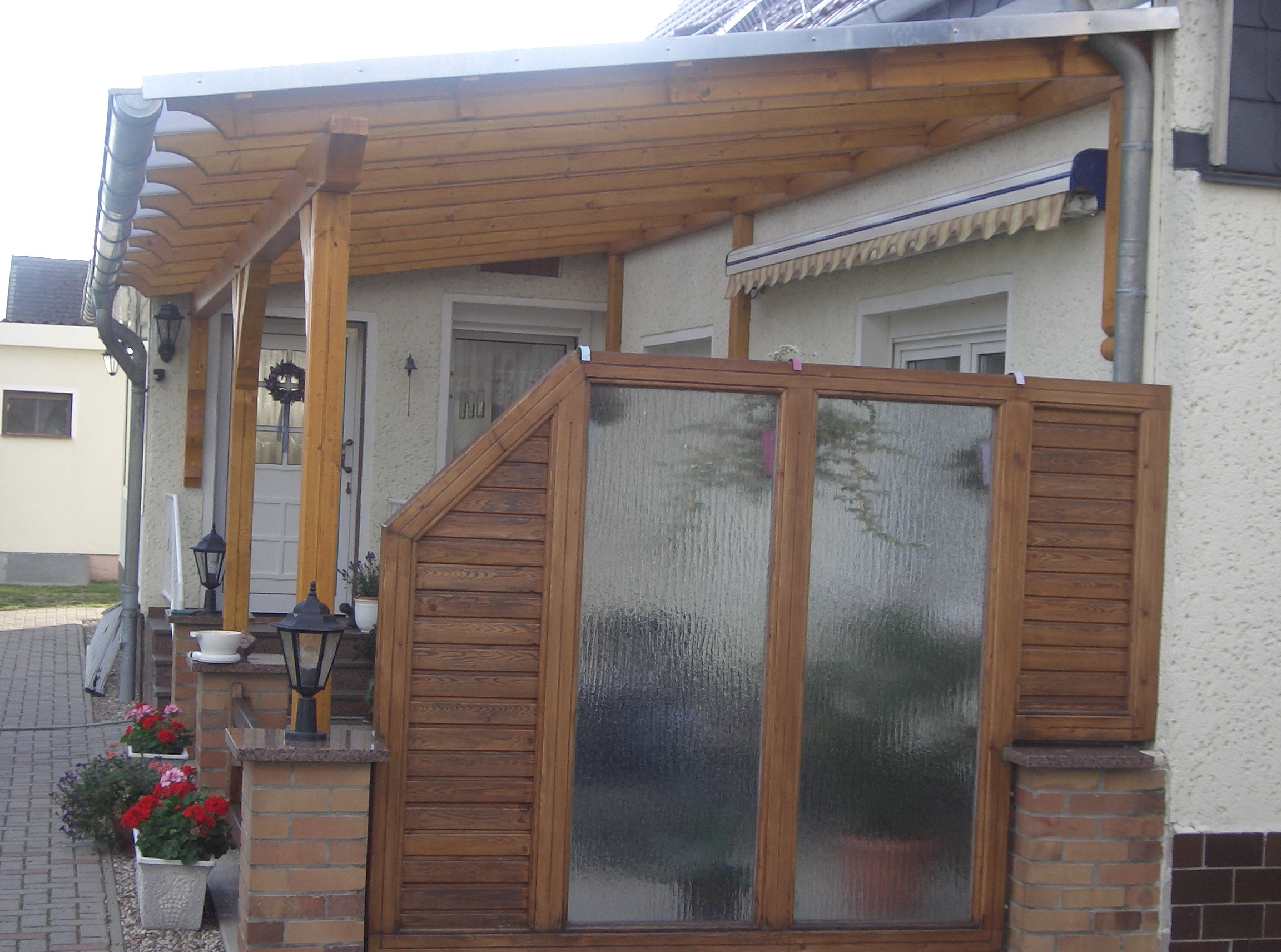 Sichtschutz Terrasse Holz
 Holzterasse