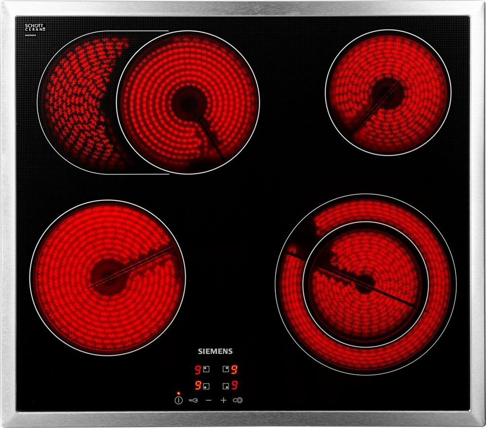 Siemens Kochfeld
 SIEMENS Elektro Kochfeld ET645HN17 mit Funktionsdisplay