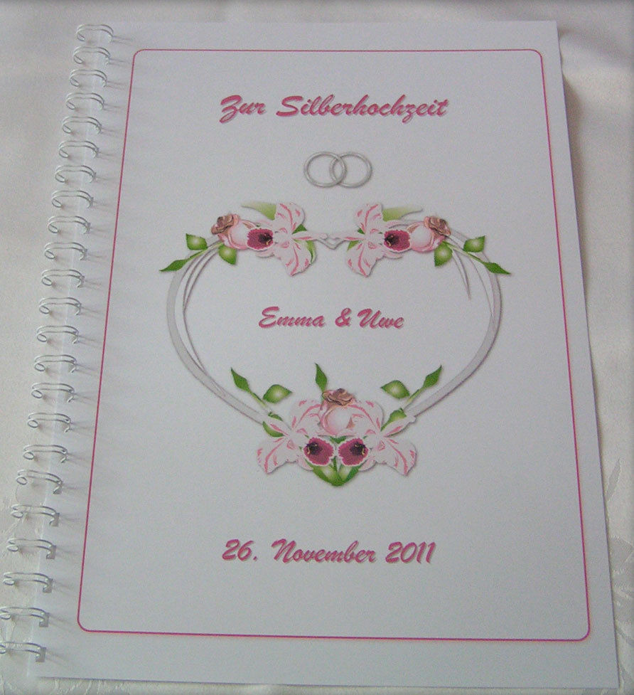 Silberne Hochzeit Geschenk
 Silberne Hochzeit Festzeitung Silberhochzeit Geschenk 25