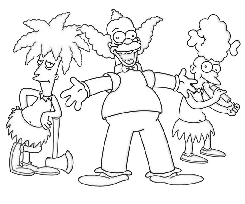Simpsons Ausmalbilder
 Malvorlagen fur kinder Ausmalbilder Die Simpsons