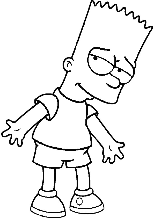 Simpsons Ausmalbilder
 Ausmalbilder Malvorlagen simpsons 3