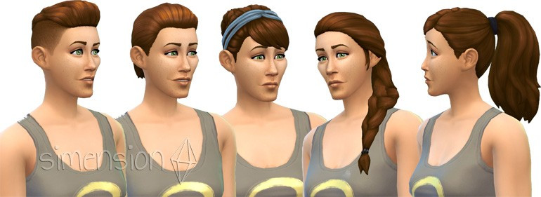 Sims 4 Frisuren
 Die Sims 4 Wellness Tag simension