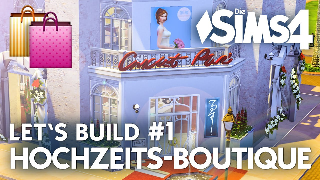 Sims 4 Hochzeit
 Die Sims 4 Let s Build Hochzeit Boutique 👰 Bauen 1