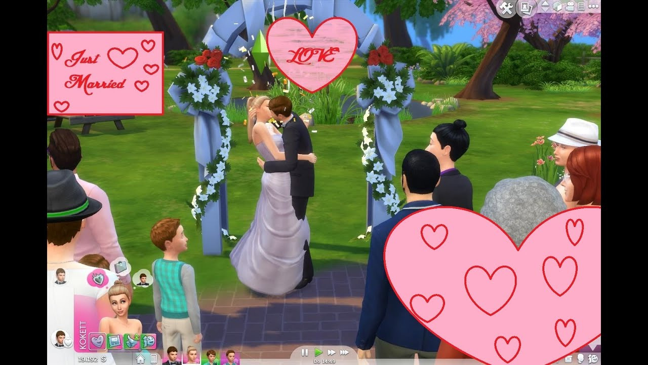 Sims 4 Hochzeit
 Die Sims 4 078 Hochzeit Let´s Play the Sims 4