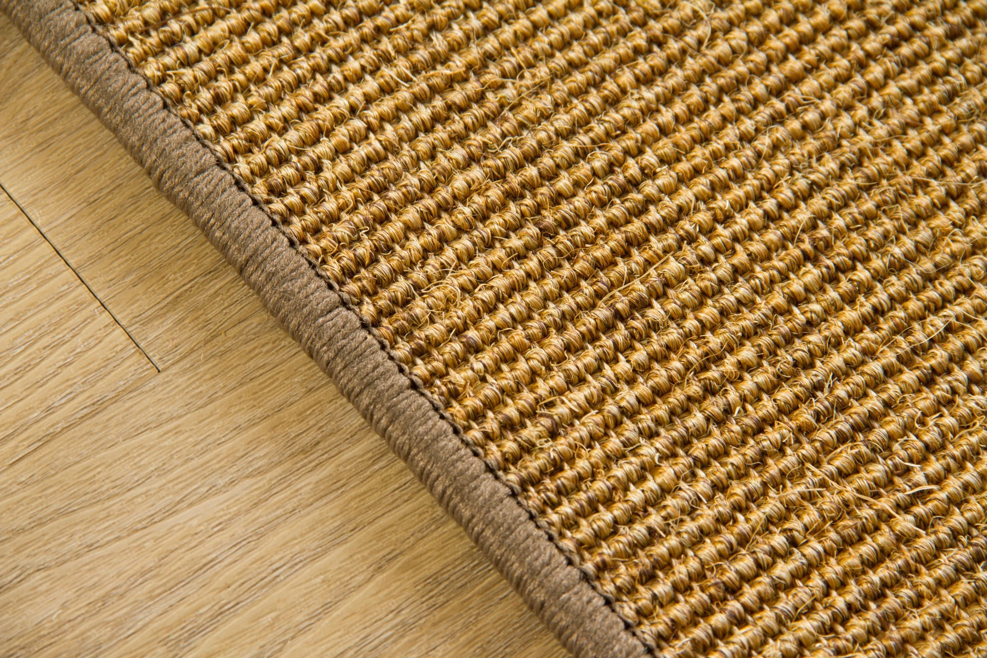 Sisal Teppich
 Sisal Teppich Acapulco gekettelt zwei Farben viele