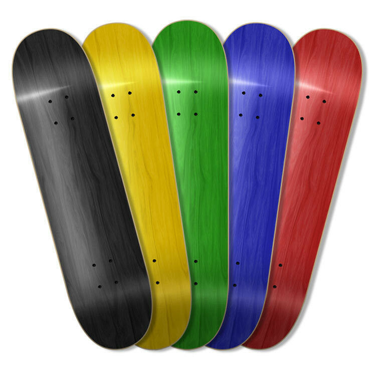 Skateboard Deck
 5 Assorted Blank Skateboard Decks w Griptape availble in