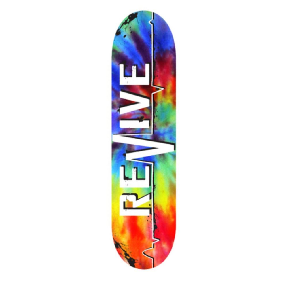 Skateboard Deck
 ReVive Lifeline Skateboard Deck Tie Dye 8 0"