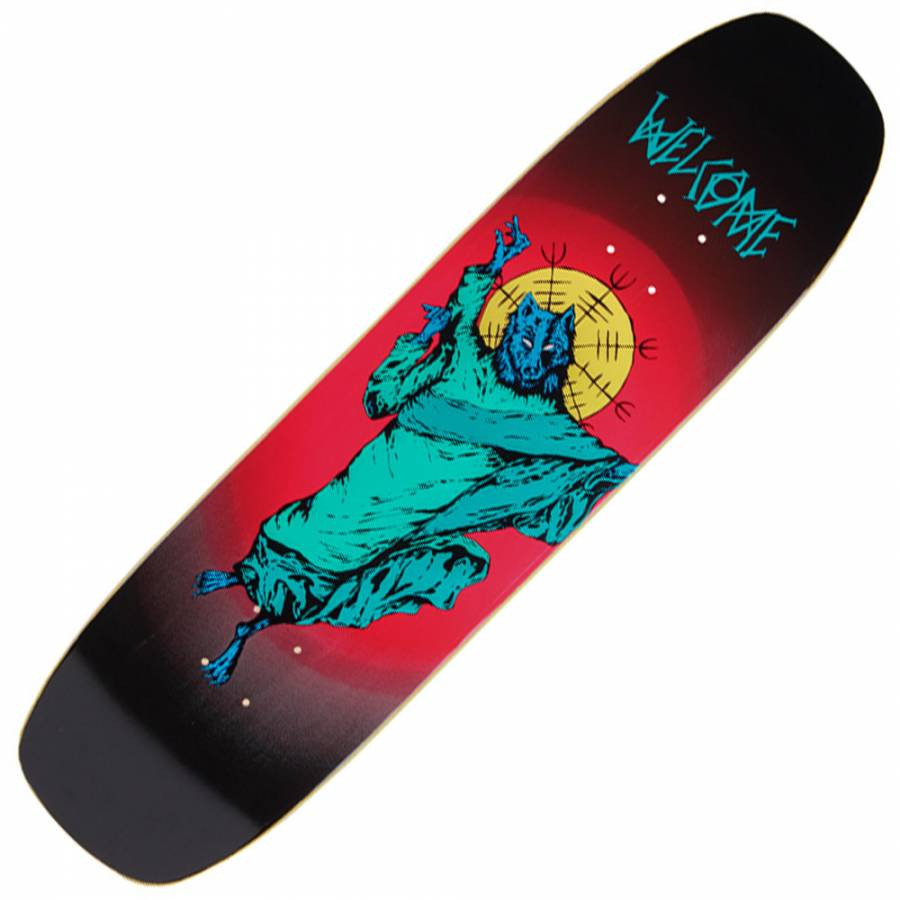 Skateboard Decks
 Wel e Skateboards Wolfgod on Wormtail Skateboard Deck 8