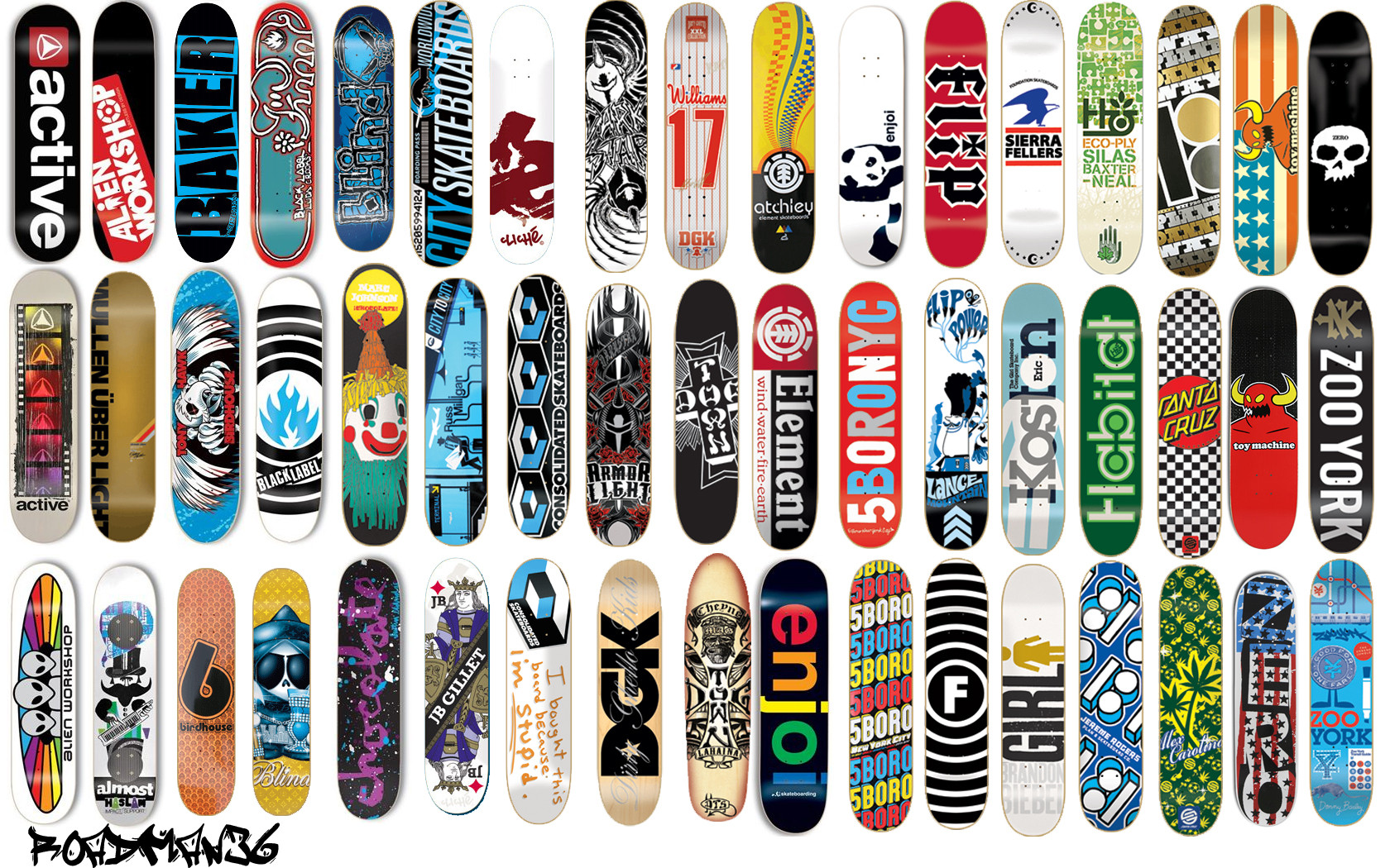 Skateboard Decks
 longboards