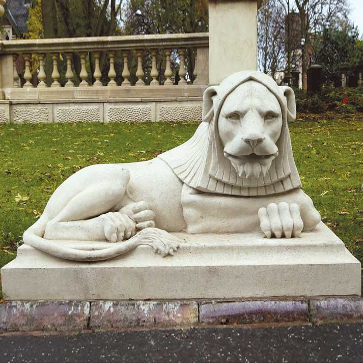 Skulptur Garten
 Löwe Skulptur Garten Leazes I • Gartentraum