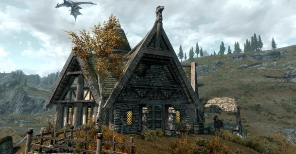 Skyrim Haus Bauen
 Skyrim Haus bauen mit Hearthfire – Von der Baustelle zum