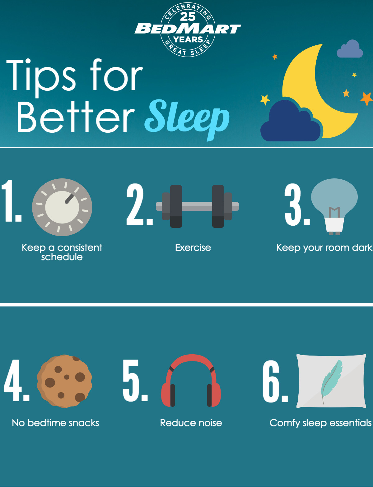 Sleep Better
 Tips for Better Sleep