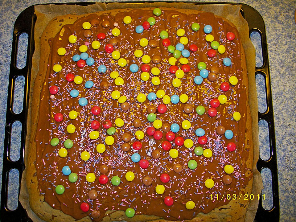 Smarties Kuchen Blech
 Bananen smarties kuchen Rezepte