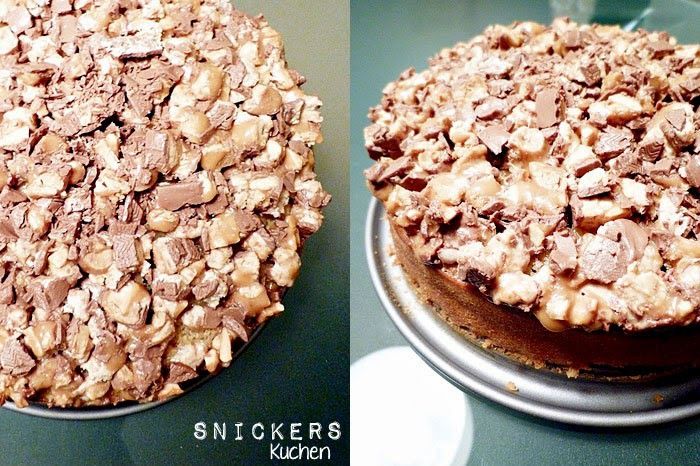 Snickers Kuchen
 genusskochen Food und Lifestyle Blog