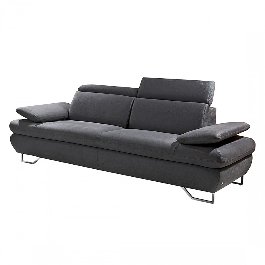 Sofa 3 Sitzer Grau
 Jetzt bei Home24 Designersofa von Collectione Minetti