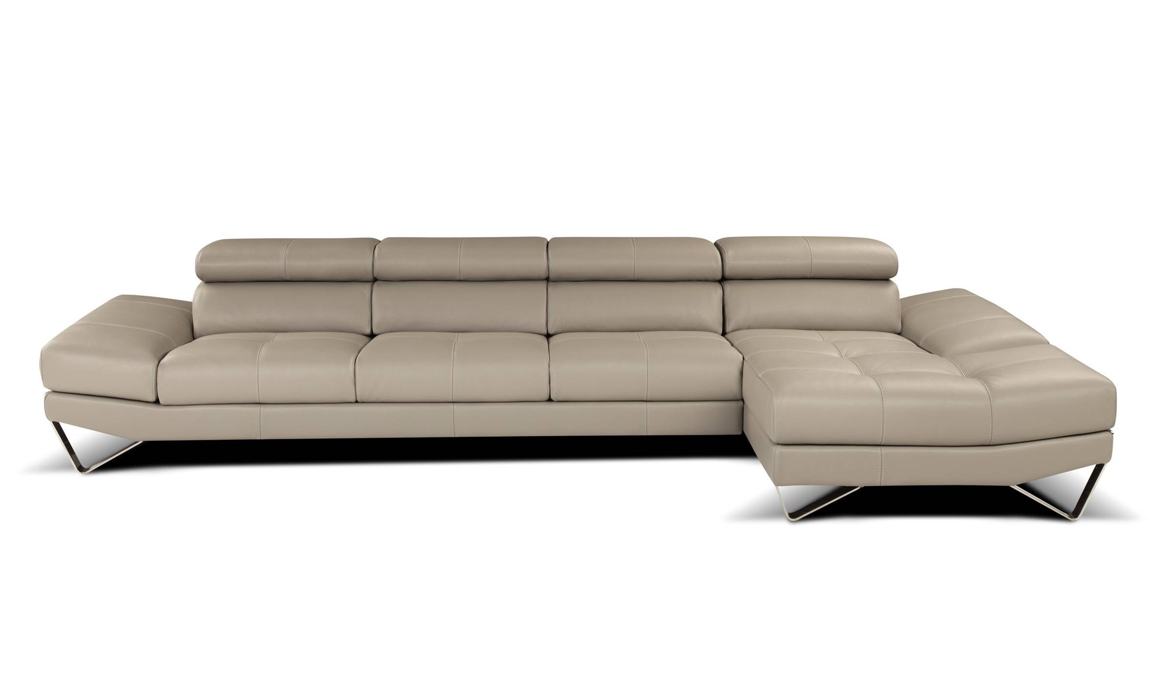 Sofa Couch
 Sophisticated All Italian Leather Sectional Sofa Spokane