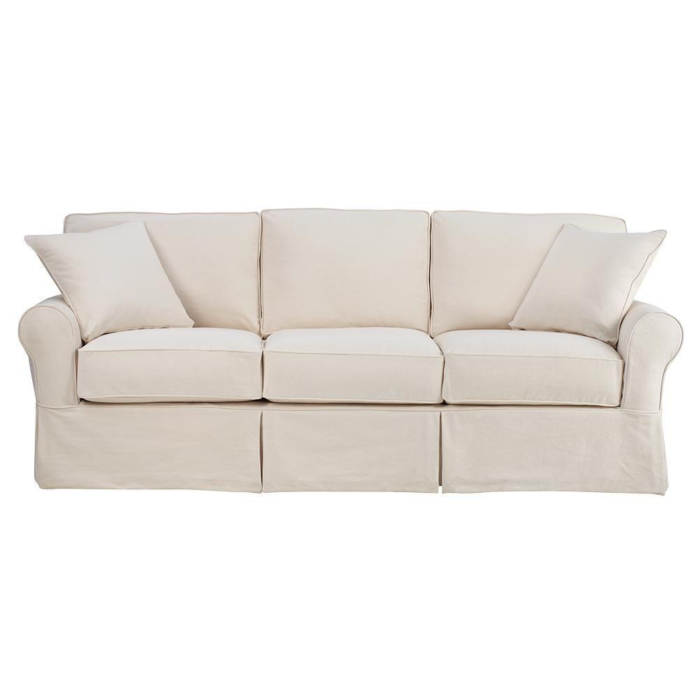 Sofa Depot
 Home Decorators Collection Mayfair 95 in Classic Natural