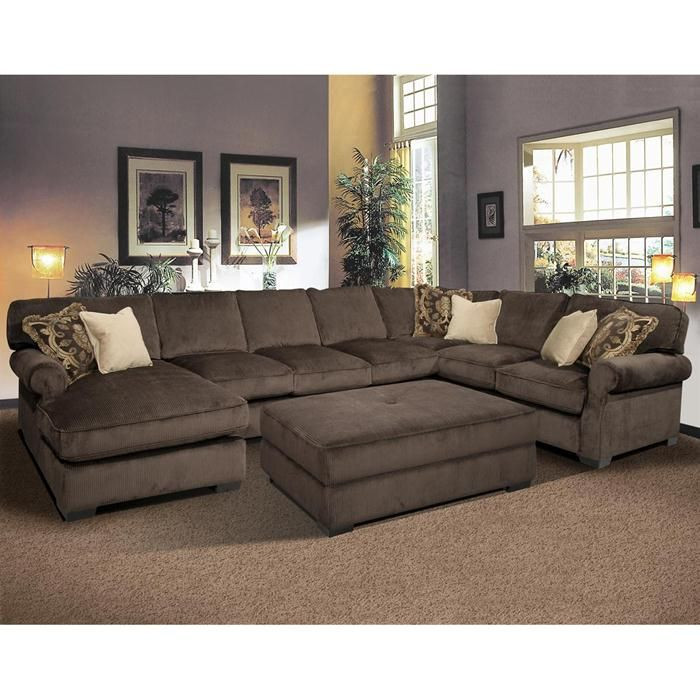 Sofa Dreams
 Sectional sofa and ottoman my dream couch for the family