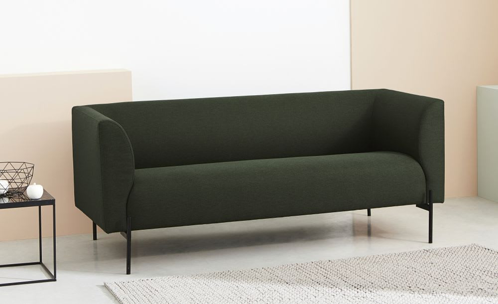 Sofa Grün
 3 Sitzer Sofa grün Polina