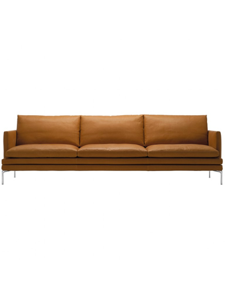 Sofa Leder
 Zanotta William Sofa In Leder