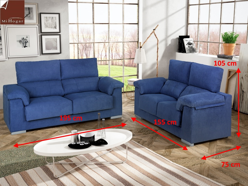 Sofa Poco
 SOFÁ LOGROÑO POCO FONDO – MUEBLES MI HOGAR