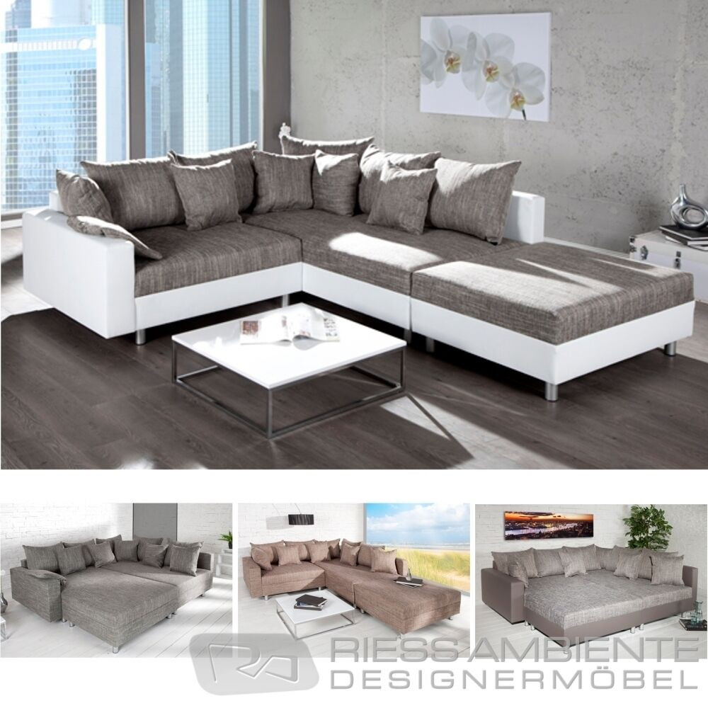 Sofa Wohnlandschaft
 Ecksofa LOFT XL Design Sofa Wohnlandschaft Couch