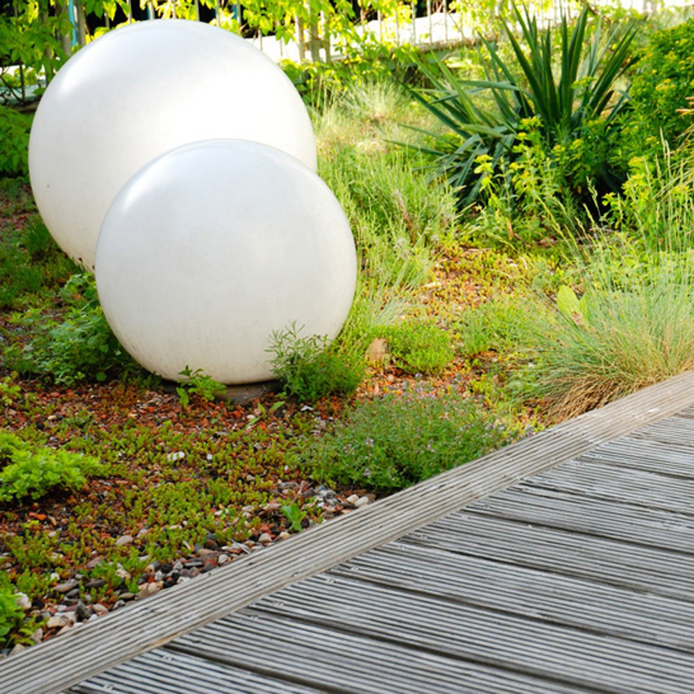 Solarkugeln Garten
 Globe Garten Kugelleuchte Ø 50 cm