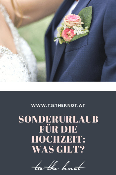 Sonderurlaub Für Hochzeit
 Sonderurlaub für Hochzeit Wie viele Tage bekomme ich