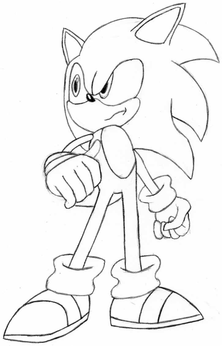 Sonic The Hedgehog Ausmalbilder
 Malvorlagen fur kinder Ausmalbilder Sonic kostenlos