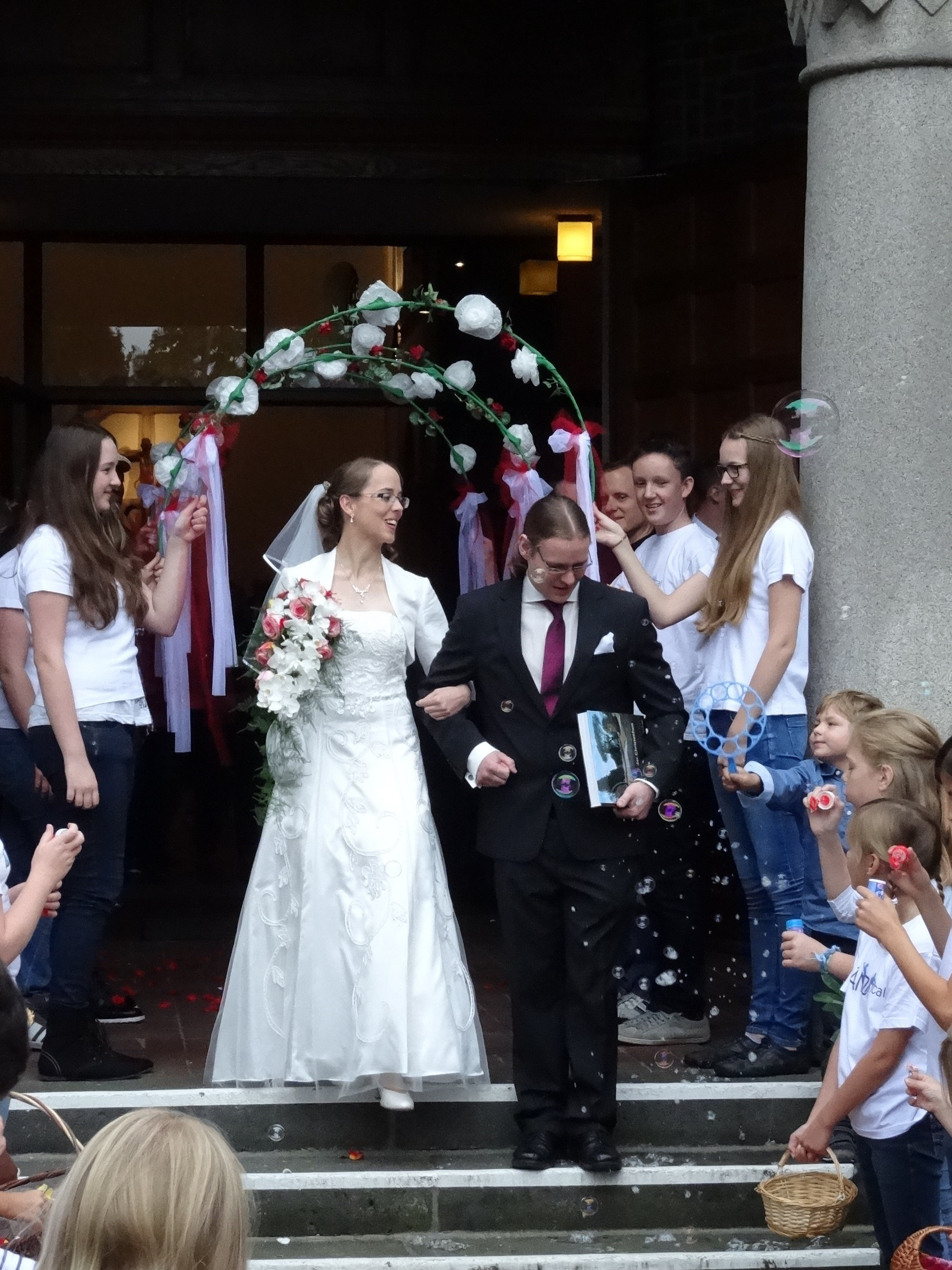 Spalier Hochzeit
 2014 Sommerauftitte und Hochzeit TV Dellbrück e V