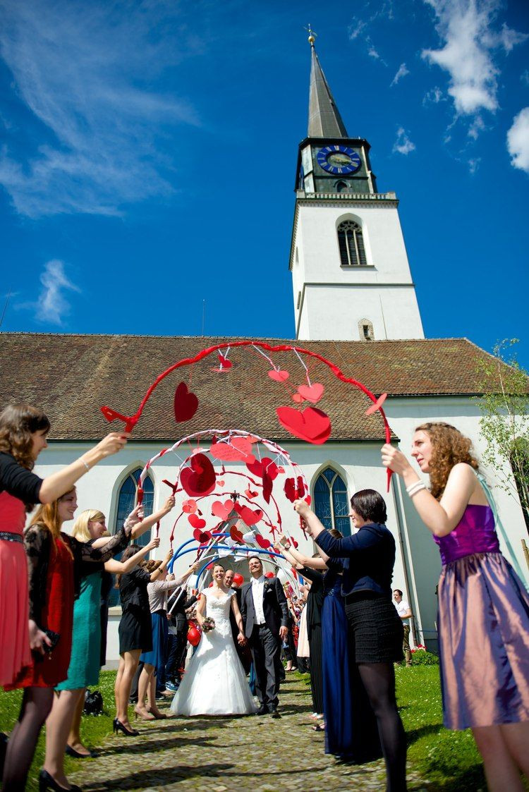 Spalier Stehen Hochzeit
 Hochzeitsspalier Wedding Guard of Honor DIY