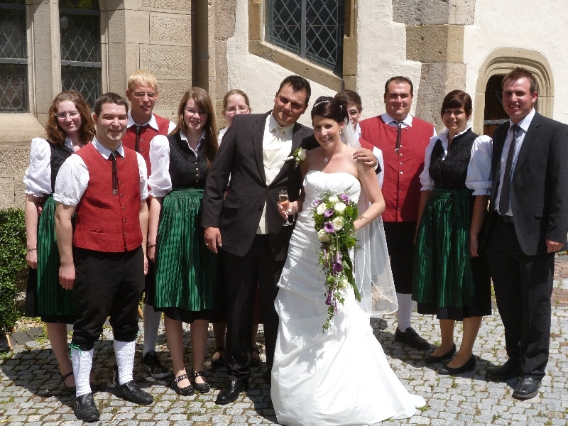 Spalier Stehen Hochzeit
 Bilder vom Spalier stehen – Landjugend Kupferzell