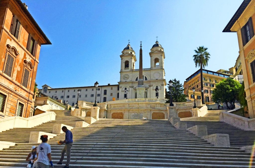Spanische Treppe Rom
 Spanische Treppe wiedereröffnet Roms Touristen Speisesaal
