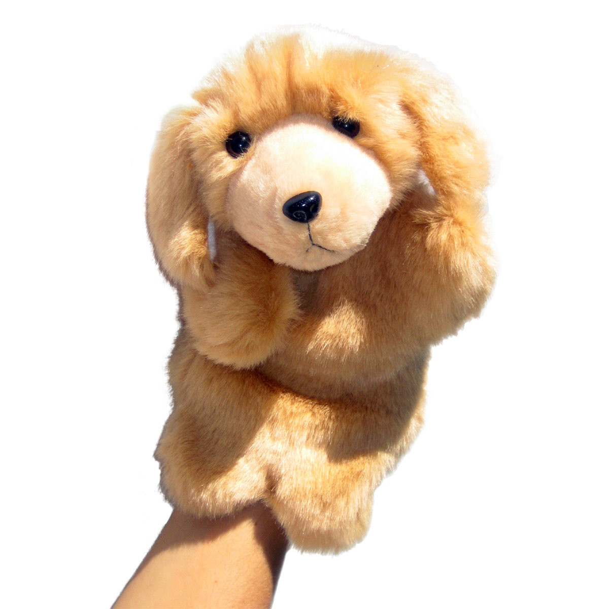 Spaß Geschenke
 Handpuppe Handspielpuppe aus Plüsch Hund