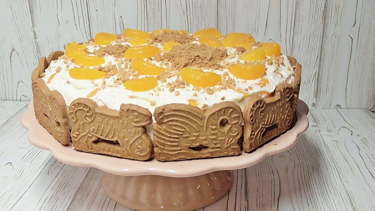 Spekulatius Kuchen
 Spekulatius Kuchen Torte mit Mandarinen