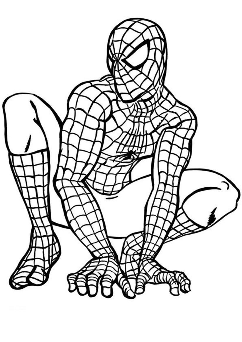 Spiderman Ausmalbilder
 Ausmalbilder Spiderman Malvorlagen 01