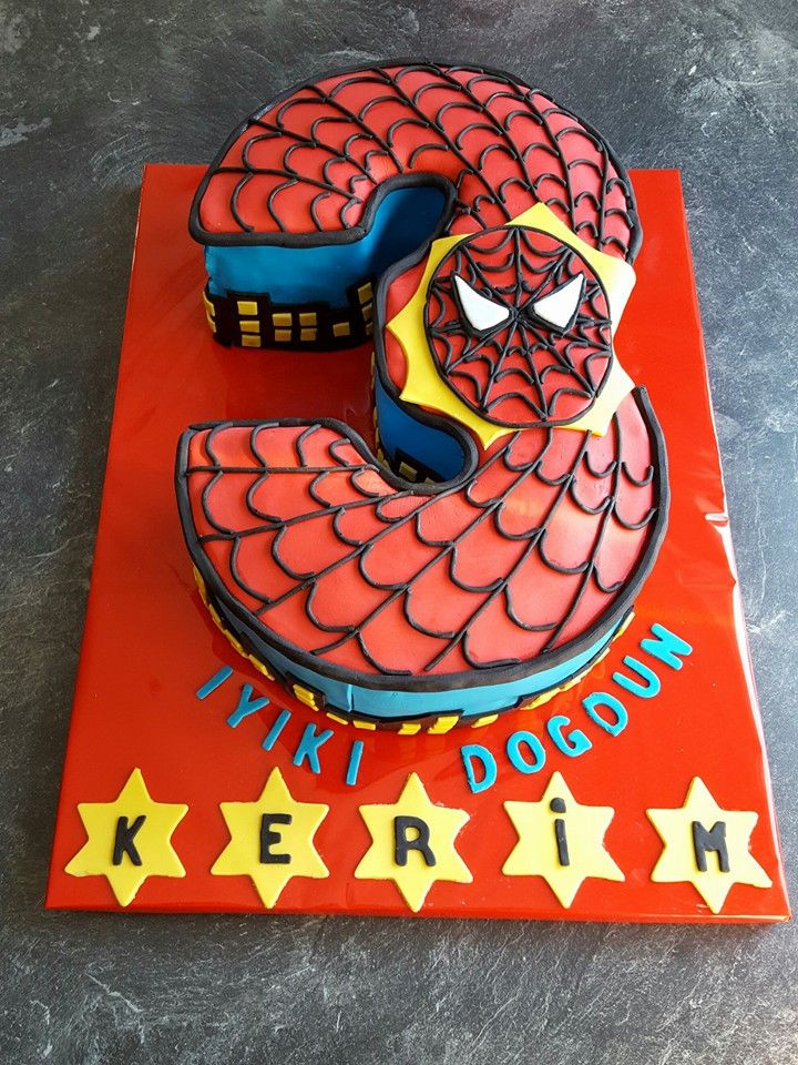 Spiderman Kuchen
 108 besten Motive Torten Seker Hamurundan Motifli