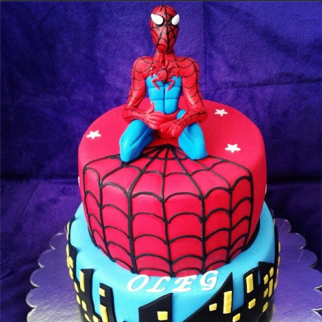 Spiderman Kuchen
 Verrückte Torten Torten Tortendeko