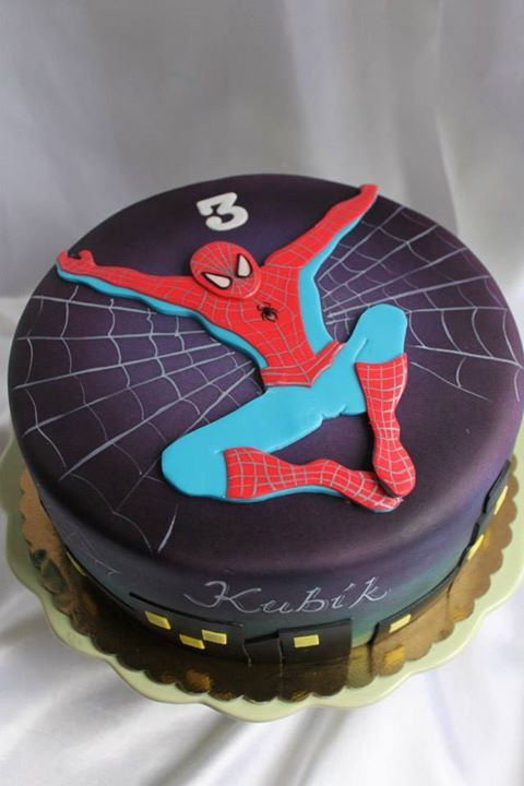 Spiderman Kuchen
 Die besten 25 Spiderman torte Ideen auf Pinterest