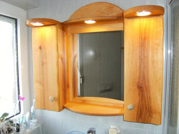 Spiegelschrank Holz
 Badezimmer spiegelschrank holz