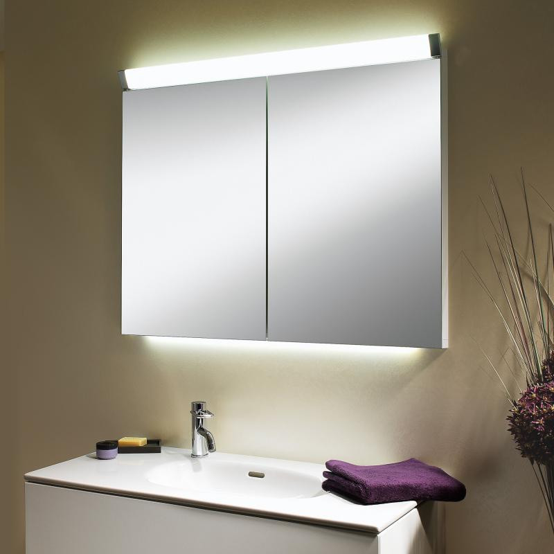 Spiegelschrank Mit Beleuchtung
 Schneider PALILINE Spiegelschrank mit 2 Türen mit