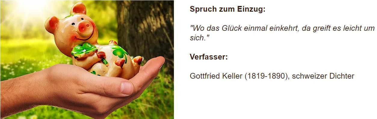 Spruch Einzug Haus
 Wer kennt gute Sprüche oder Zitate zum Einzug für