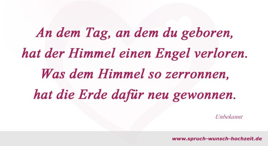 Spruch Hochzeit Liebe
 Hochzeitssprüche über Liebe